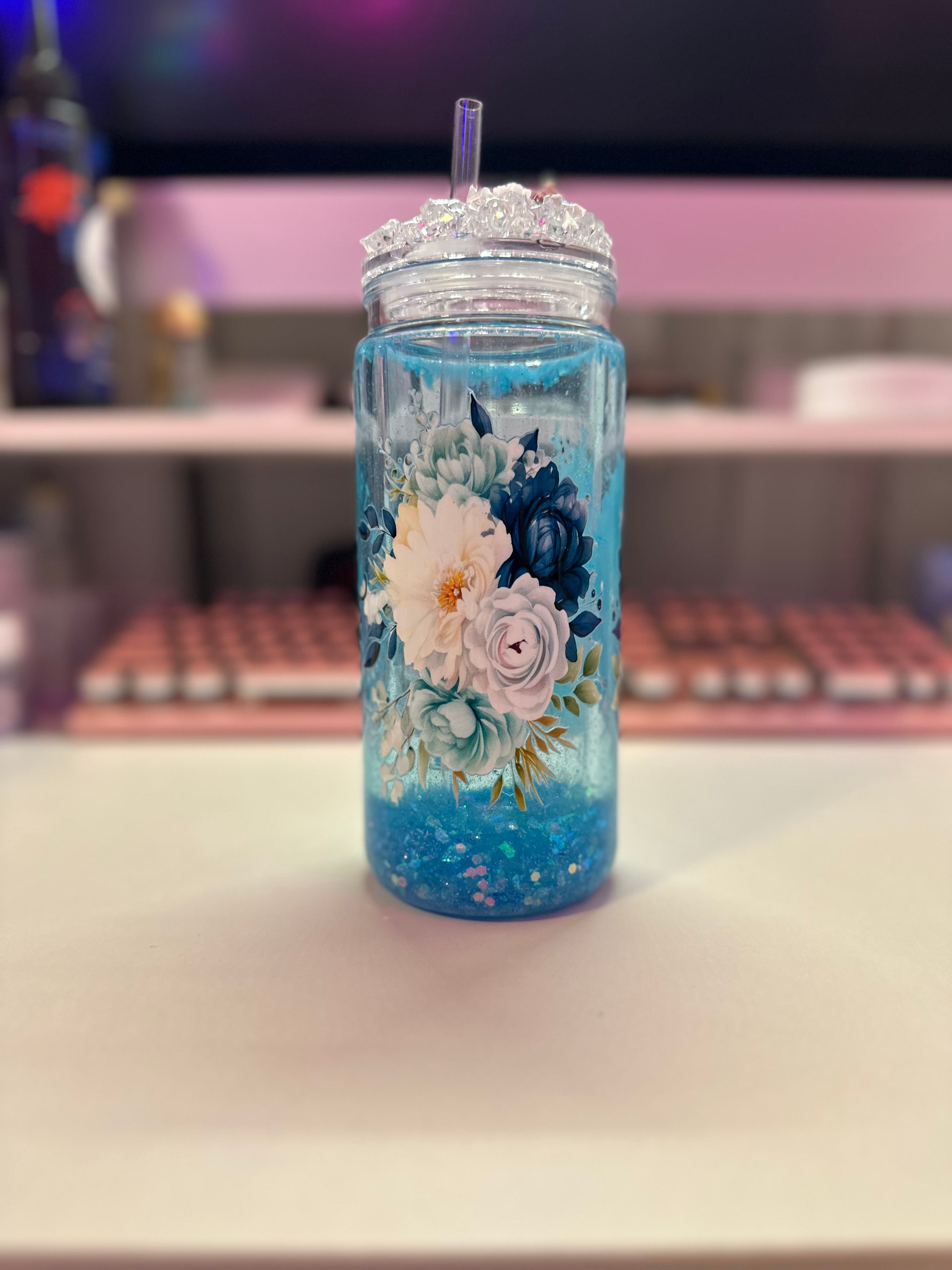 Mum’s Day snow globe tumbler